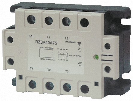 RZ3A60D25, - 25 A rms Solid State Relay, Zero Crossing, Panel Mount, 660 V Maximum Load, Реле